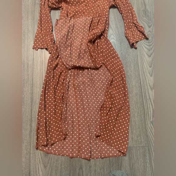 Topshop dotted skirt with 2 slits - Picture 7 of 7